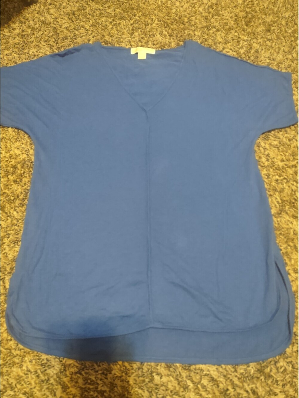 Michael Kors Cotton Blue Tee Size M